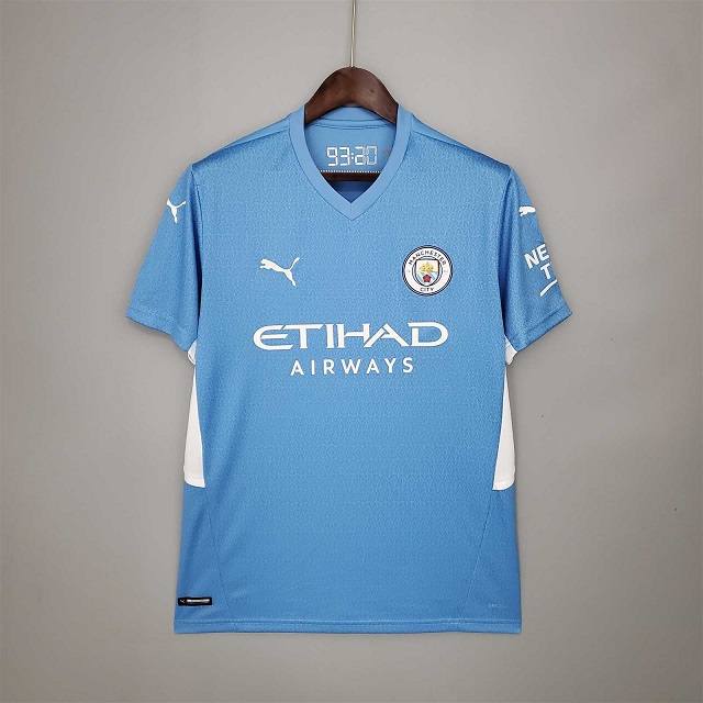 AAA Quality Manchester City 21/22 Home Soccer Jersey